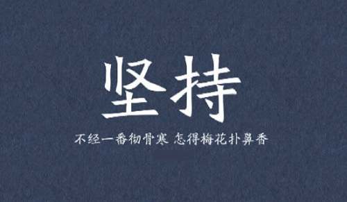 堅持的優美句子220句
