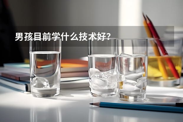 男孩目前學(xué)什么技術(shù)好？