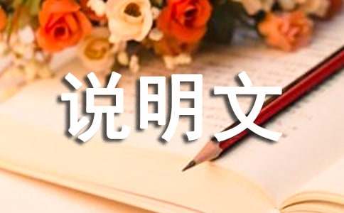 有關說明文作文